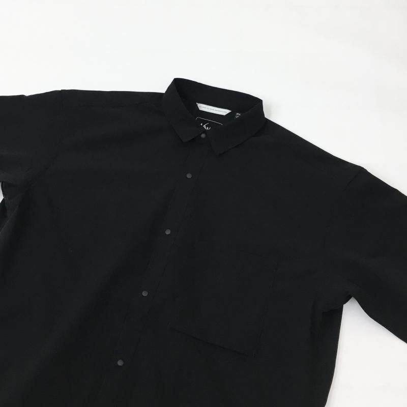  NANGA 
DotAir® COMFY S/S SHIRT(P.BLACK)