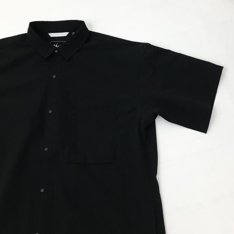  NANGA 
DotAir® COMFY S/S SHIRT(P.BLACK)
