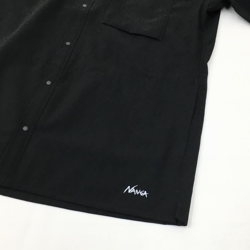  NANGA 
DotAir® COMFY S/S SHIRT(P.BLACK)