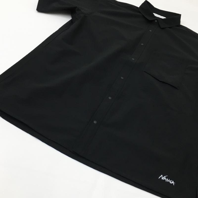  NANGA 
DotAir® COMFY S/S SHIRT(P.BLACK)