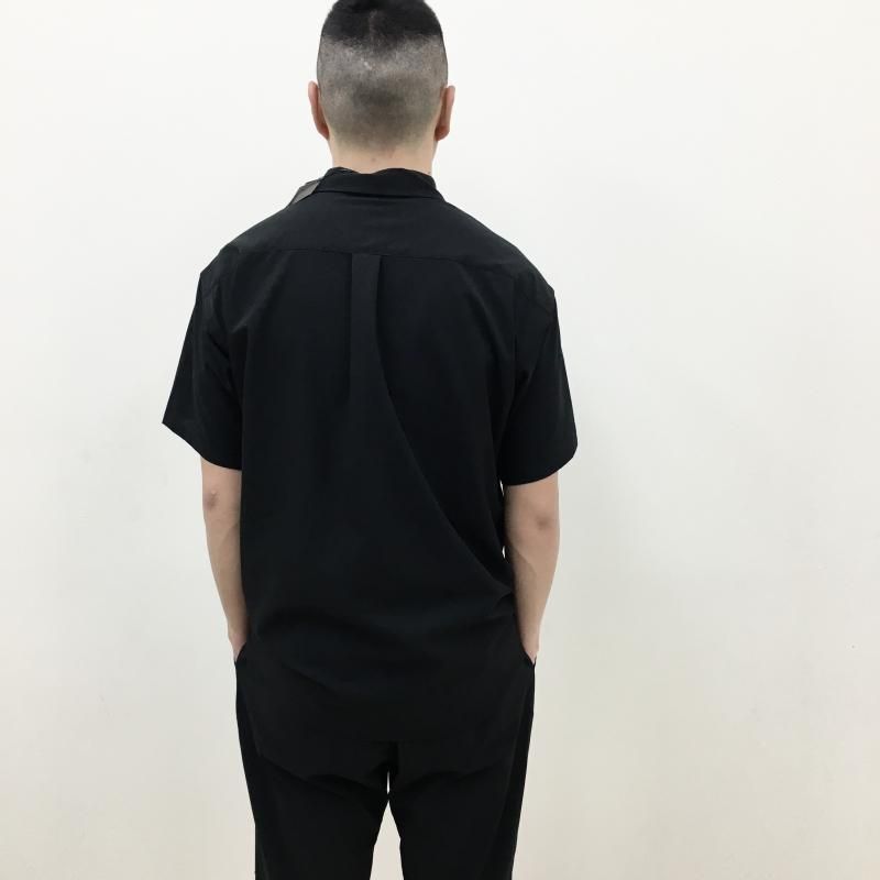  NANGA 
DotAir® COMFY S/S SHIRT(P.BLACK)