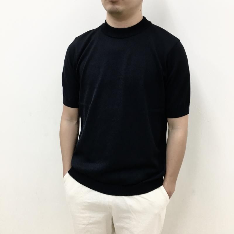  Rinascente ʥݥ Ⱦµ JOBS neck knit(BLACK)