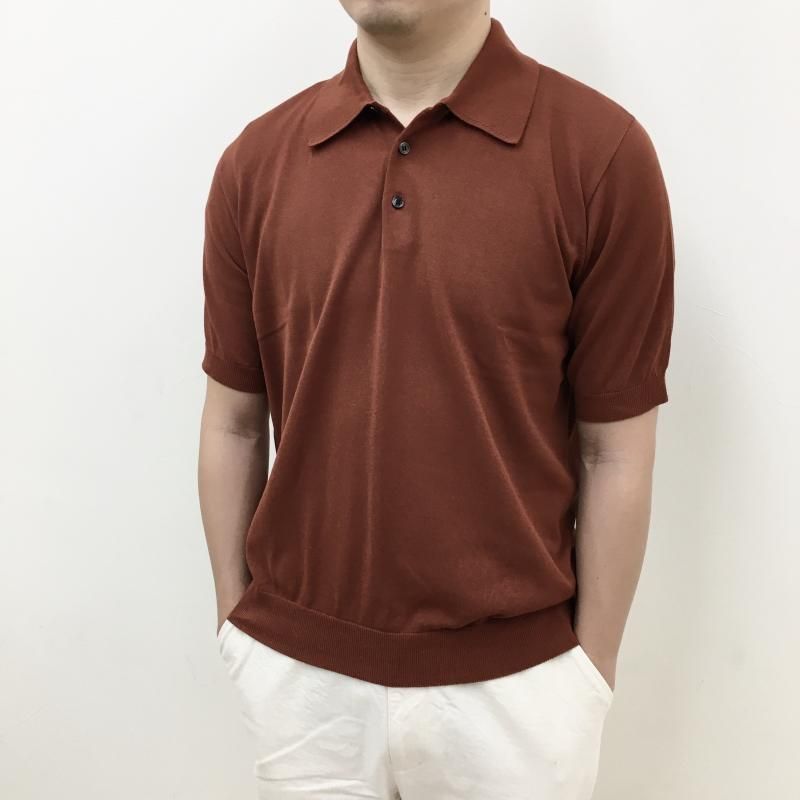  Rinascente ʥݥ Ⱦµ Knit Polo(BRICK)