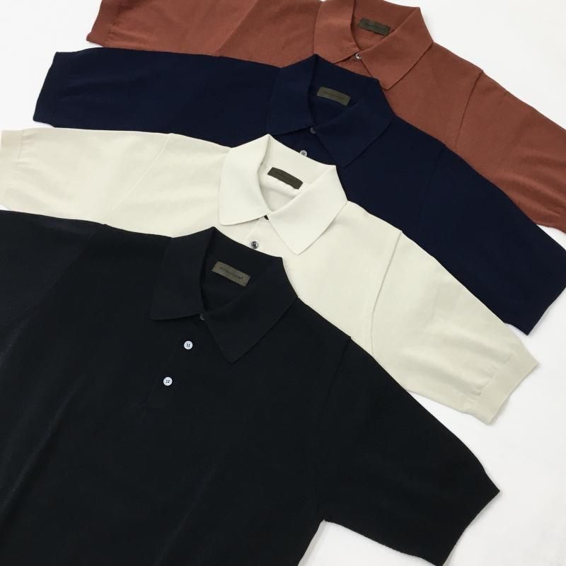  Rinascente ʥݥ Ⱦµ Knit Polo(NAVY)
