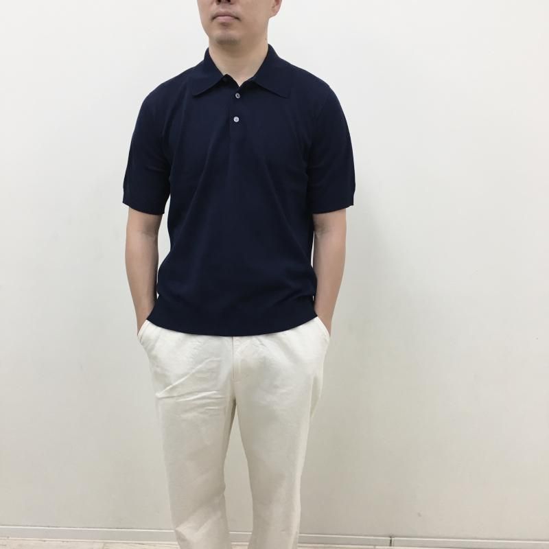  Rinascente ʥݥ Ⱦµ Knit Polo(NAVY)