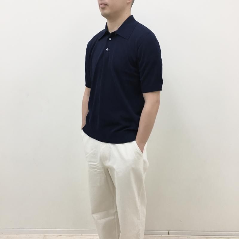  Rinascente ʥݥ Ⱦµ Knit Polo(NAVY)