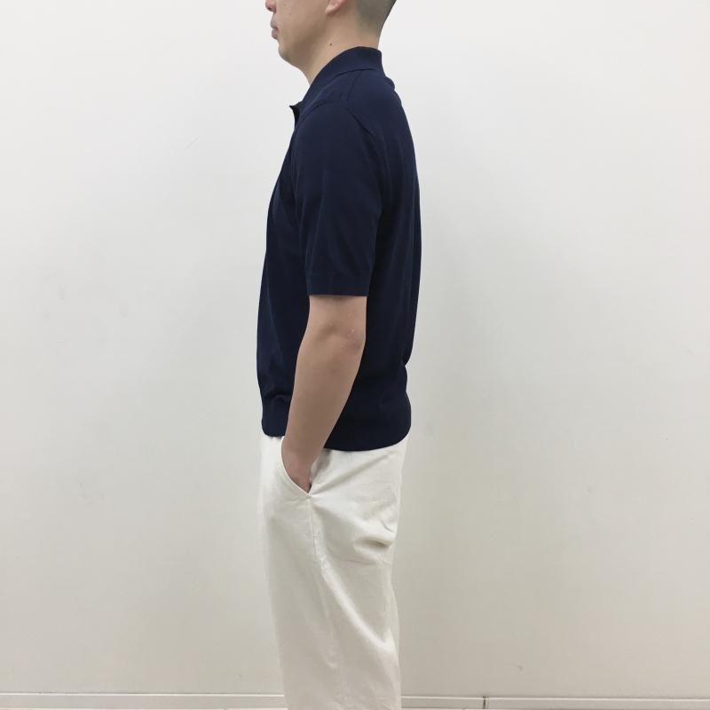  Rinascente ʥݥ Ⱦµ Knit Polo(NAVY)