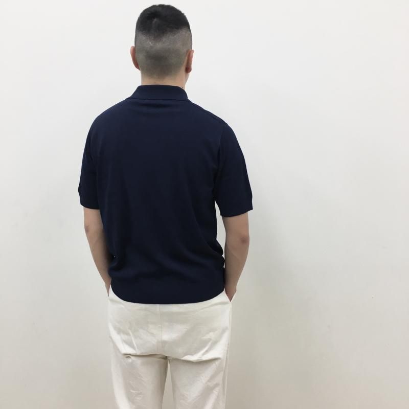  Rinascente ʥݥ Ⱦµ Knit Polo(NAVY)