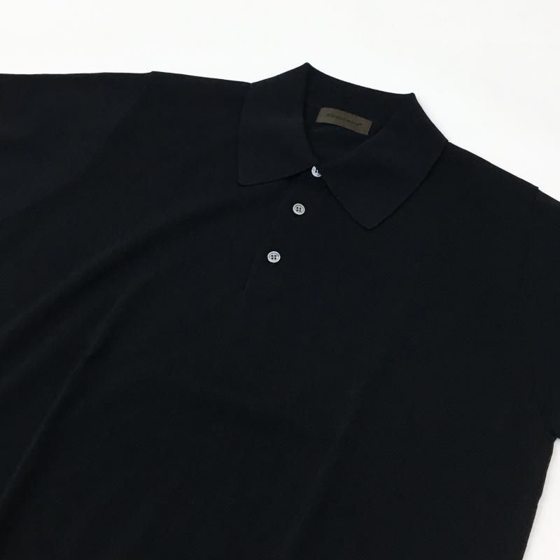  Rinascente ʥݥ Ⱦµ Knit Polo(BLACK)