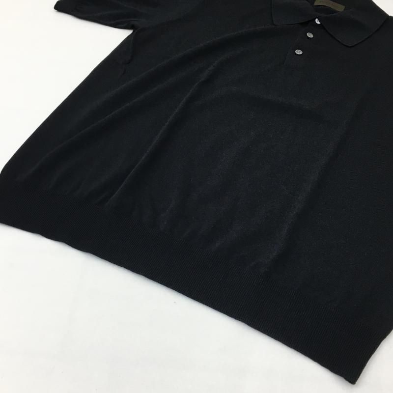  Rinascente ʥݥ Ⱦµ Knit Polo(BLACK)