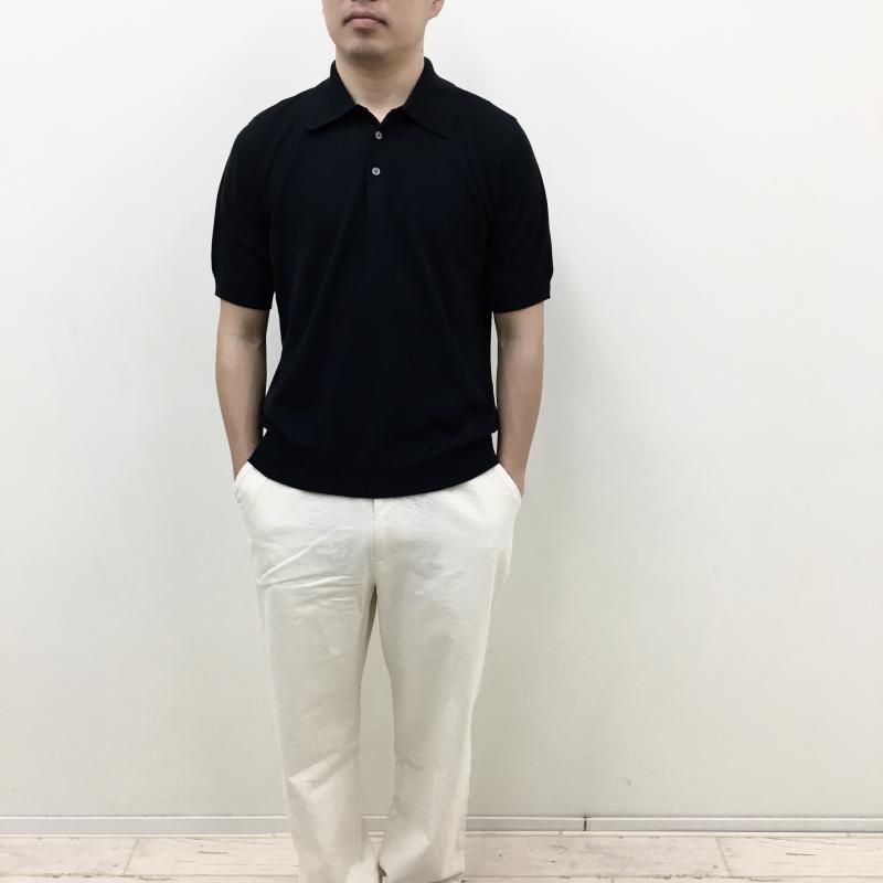  Rinascente ʥݥ Ⱦµ Knit Polo(BLACK)