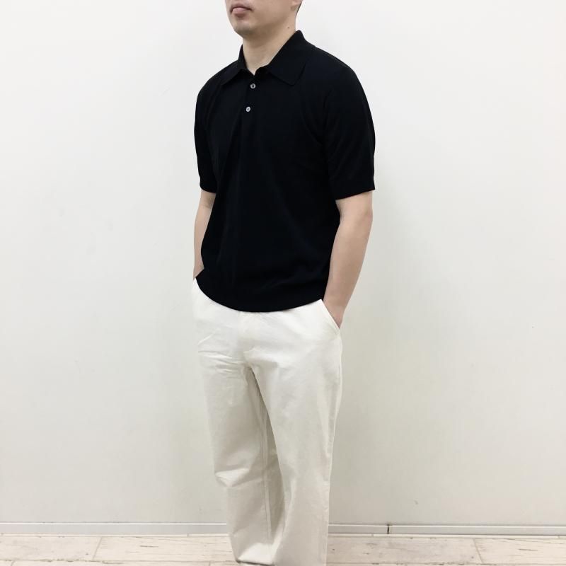  Rinascente ʥݥ Ⱦµ Knit Polo(BLACK)