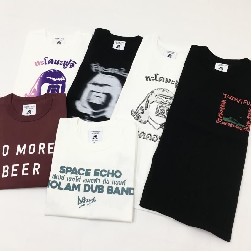  TACOMA FUJI RECORDS Phahurat Market Tee -DUB ver.- (BLACK)