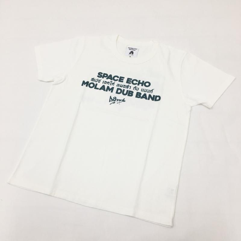  TACOMA FUJI RECORDS SPACE ECHO MOLAN DUB BAND Tee (WHITE)