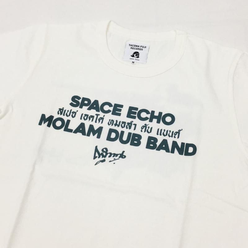  TACOMA FUJI RECORDS SPACE ECHO MOLAN DUB BAND Tee (WHITE)