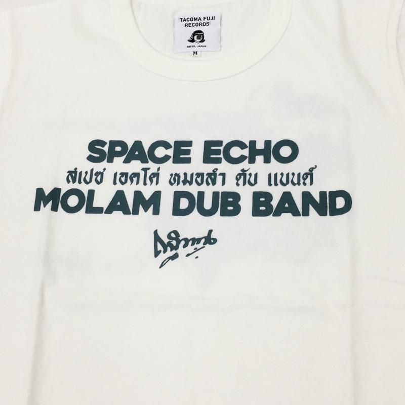  TACOMA FUJI RECORDS SPACE ECHO MOLAN DUB BAND Tee (WHITE)