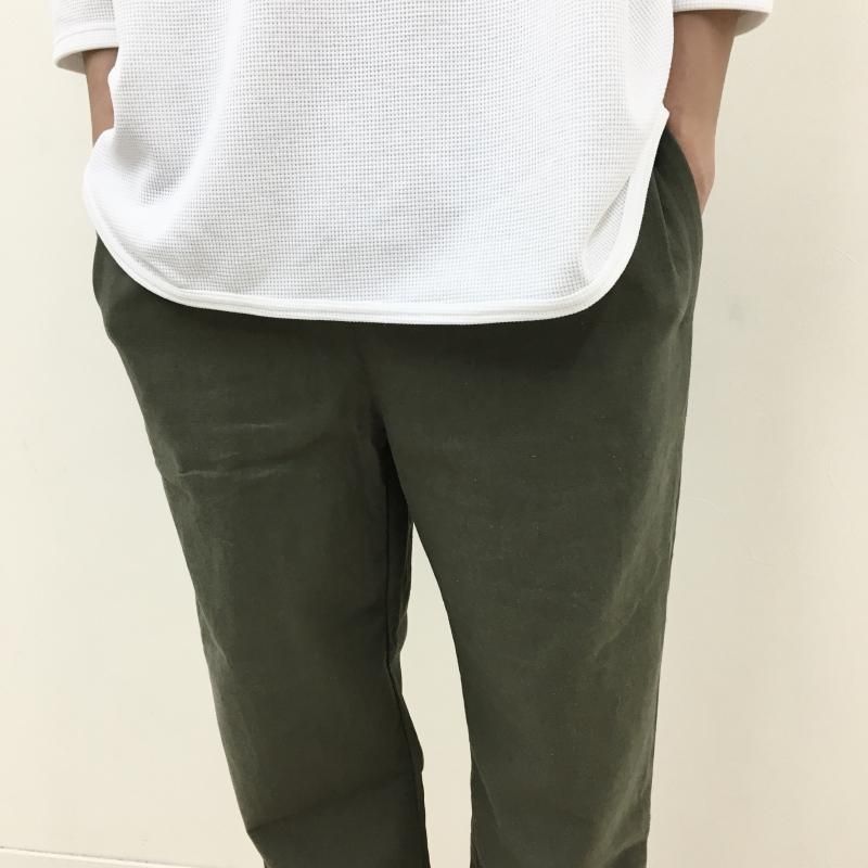  have a good day LINEN PANTS(OLIVE)