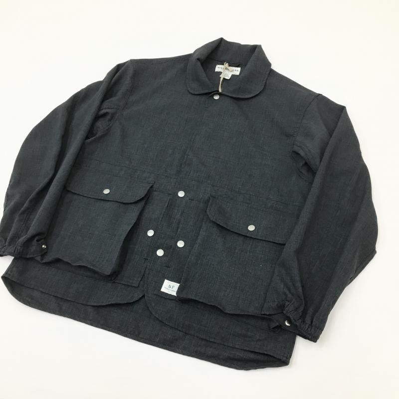 さんちゃん様、専用❗️ FIDRA 中綿入りジャケット Lサイズ SASSAFRAS CULTIVATOR JACKET(WOOLINO-GRAY) - have a golden day!