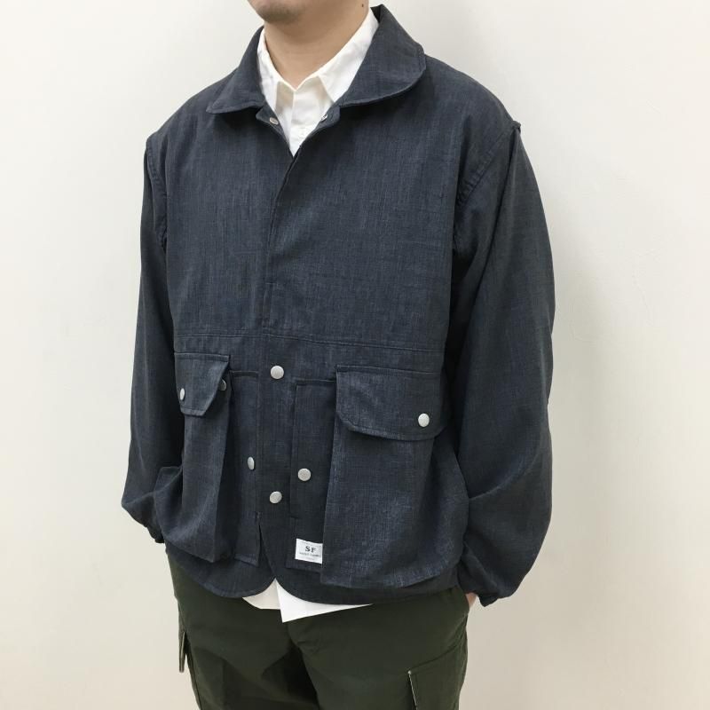 SASSAFRAS CULTIVATOR JACKET(WOOLINO-GRAY) - have a golden day!