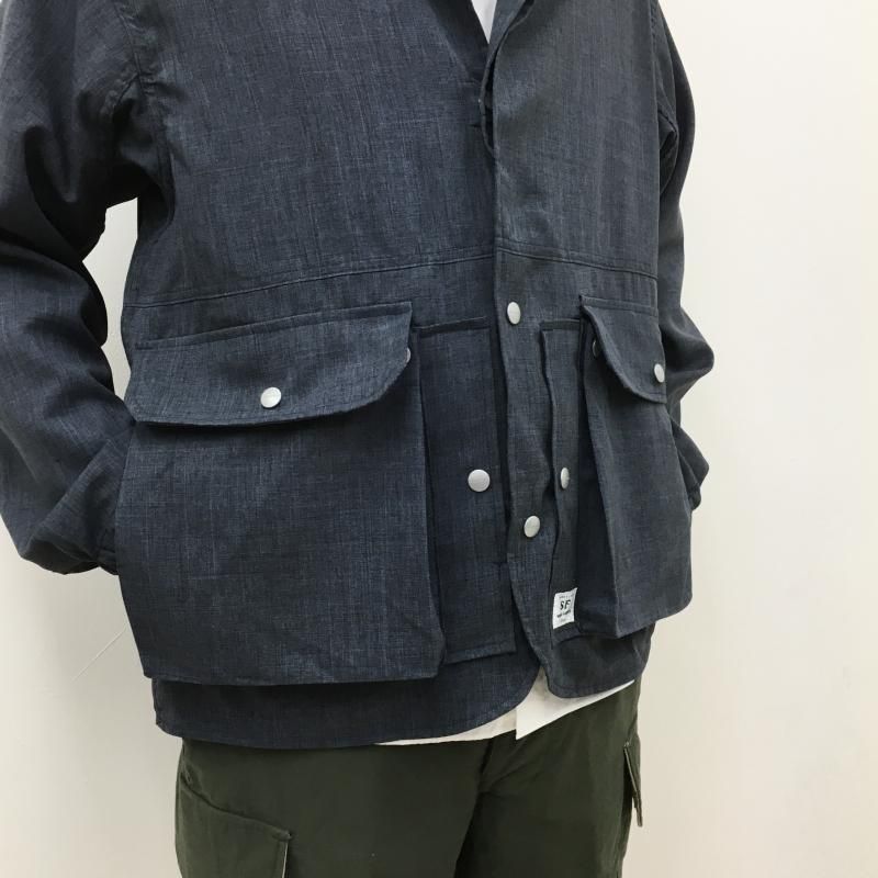 SASSAFRAS CULTIVATOR JACKET(WOOLINO-GRAY) - have a golden day!