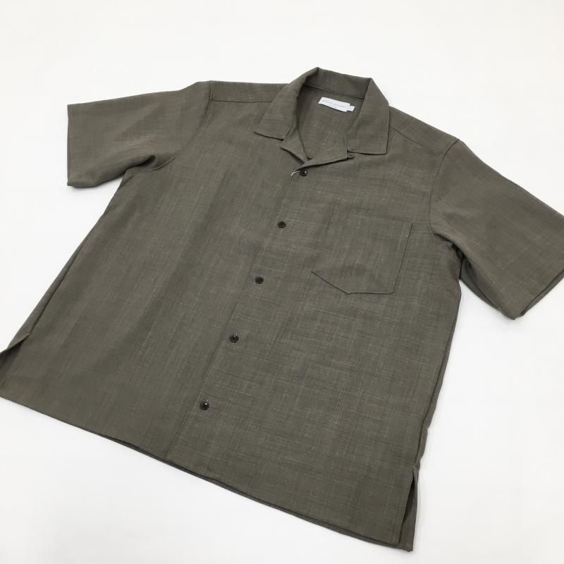  MANUAL ALPHABETBET EVALET MESH OPEN COLLAR S/S SHT(OLIVE) 