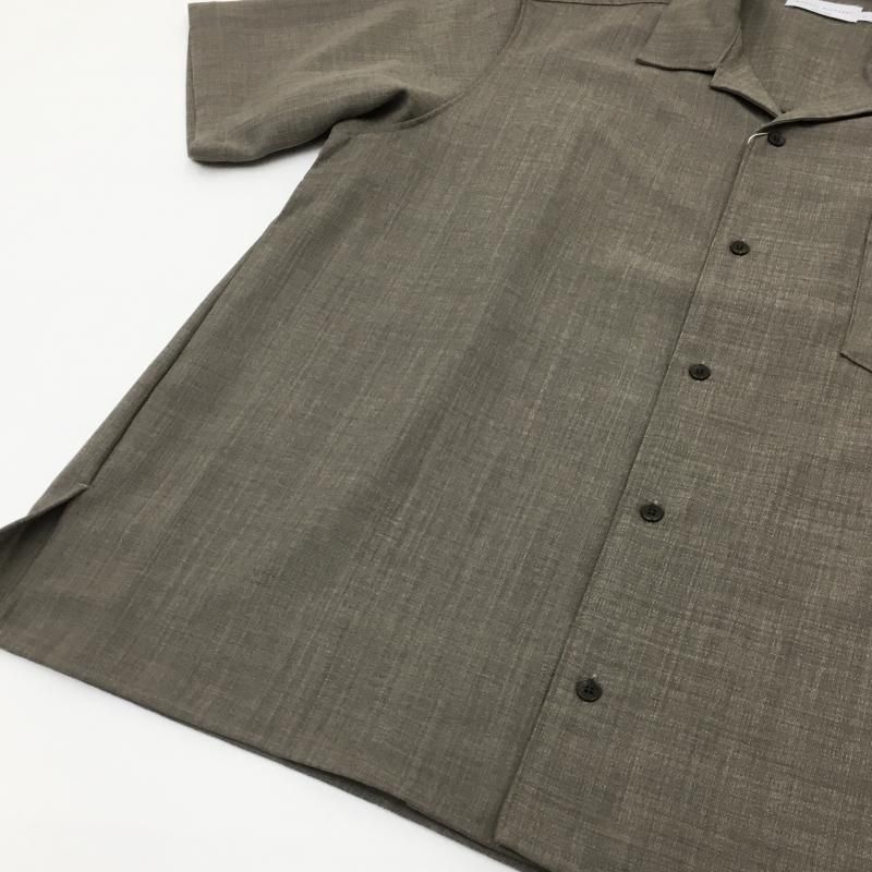  MANUAL ALPHABETBET EVALET MESH OPEN COLLAR S/S SHT(OLIVE) 