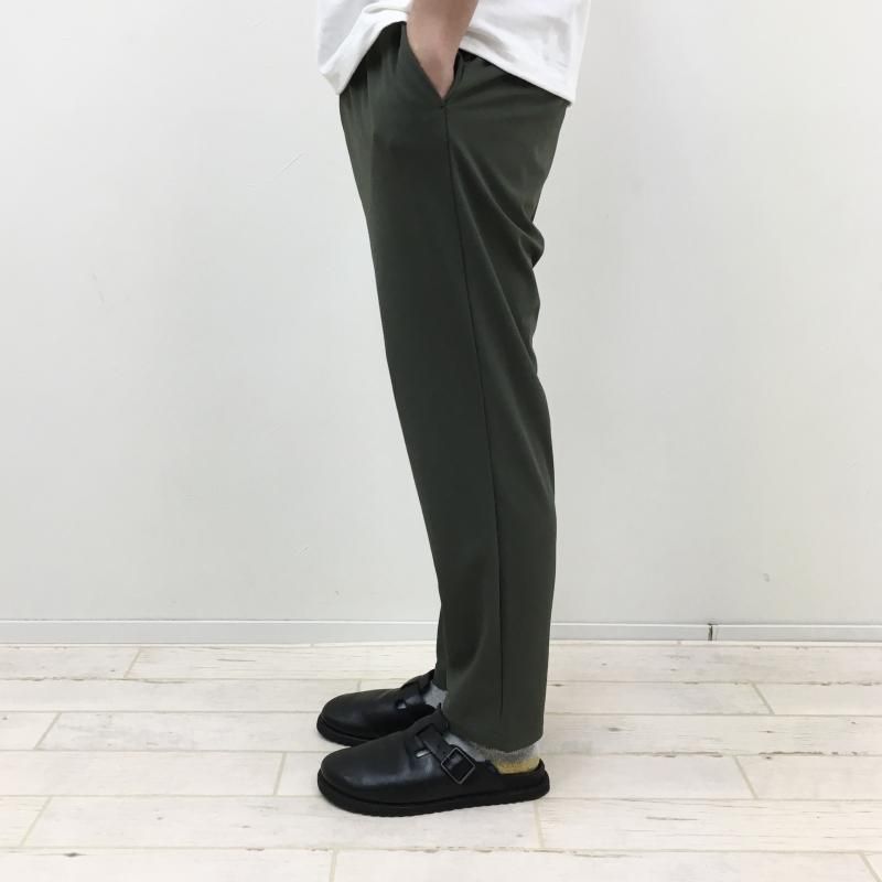  CURLY DRY COOL TRICOT 1 TUCK EZ PANTS(D.OLIVE) 