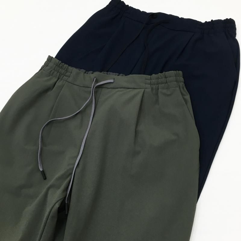  CURLY DRY COOL TRICOT 1 TUCK EZ PANTS(NAVY) 