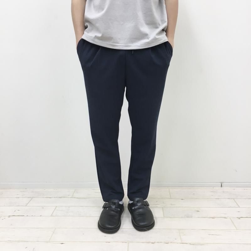  CURLY DRY COOL TRICOT 1 TUCK EZ PANTS(NAVY) 