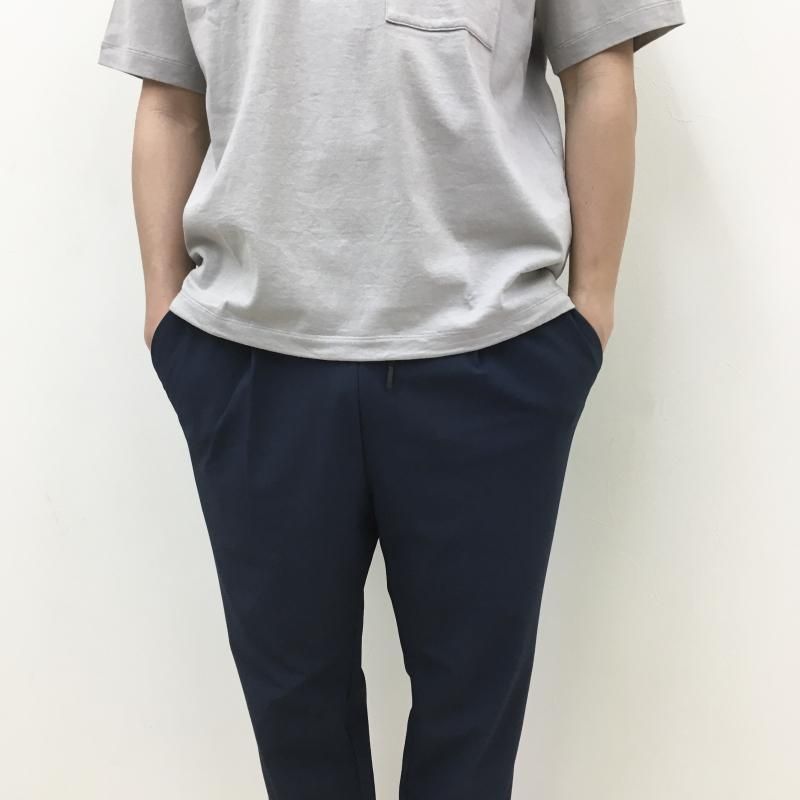  CURLY DRY COOL TRICOT 1 TUCK EZ PANTS(NAVY) 