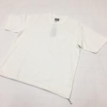  CURLY DRAWSTRING POCKET TEE(OFF WHITE)