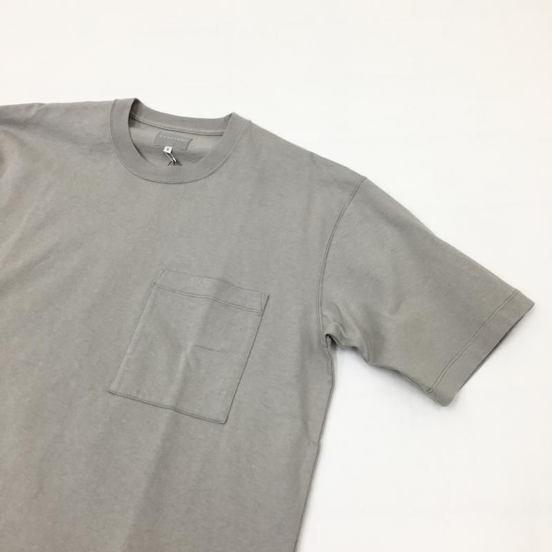  CURLY DRAWSTRING POCKET TEE(SAND)