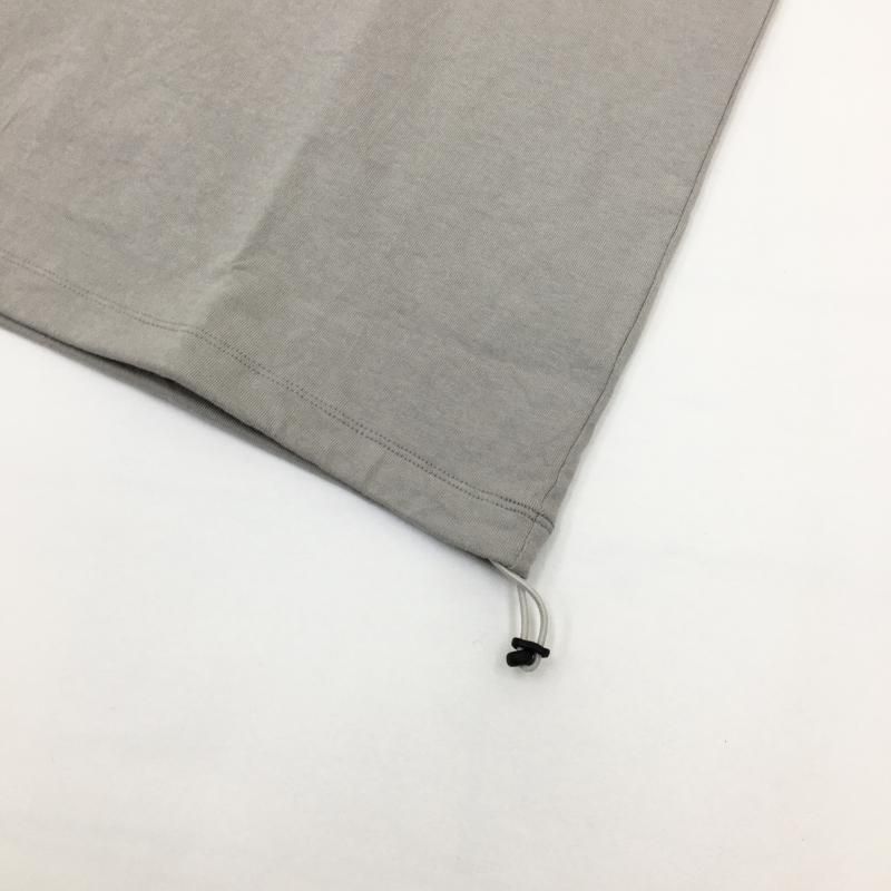  CURLY DRAWSTRING POCKET TEE(SAND)