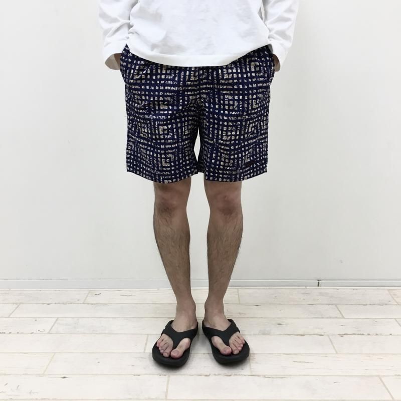 GRAMICCI NYLON PACKABLE G-SHORT(BATIK NAVY) 