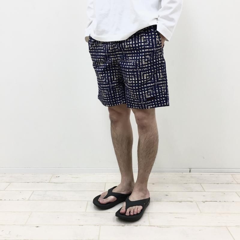  GRAMICCI NYLON PACKABLE G-SHORT(BATIK NAVY) 