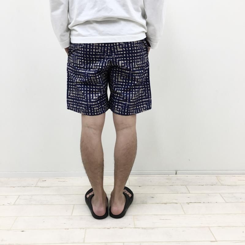  GRAMICCI NYLON PACKABLE G-SHORT(BATIK NAVY) 