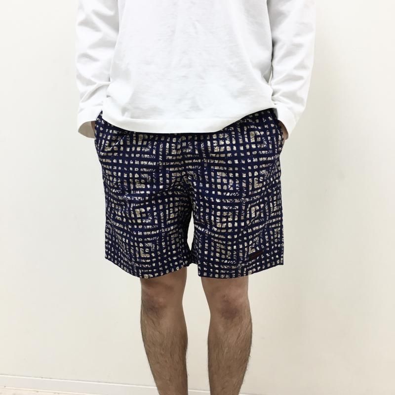  GRAMICCI NYLON PACKABLE G-SHORT(BATIK NAVY) 
