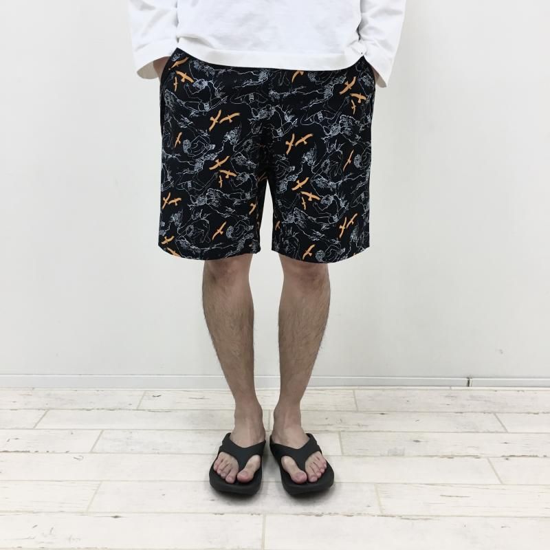  WILD THINGS PRINT DENALI SHORTS(CLIMBER BLACK)