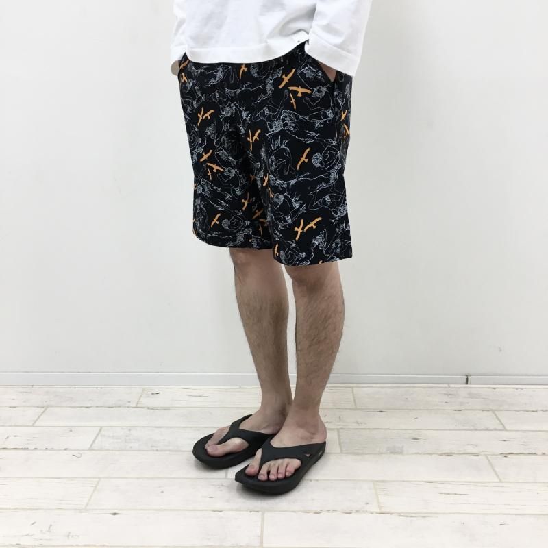  WILD THINGS PRINT DENALI SHORTS(CLIMBER BLACK)