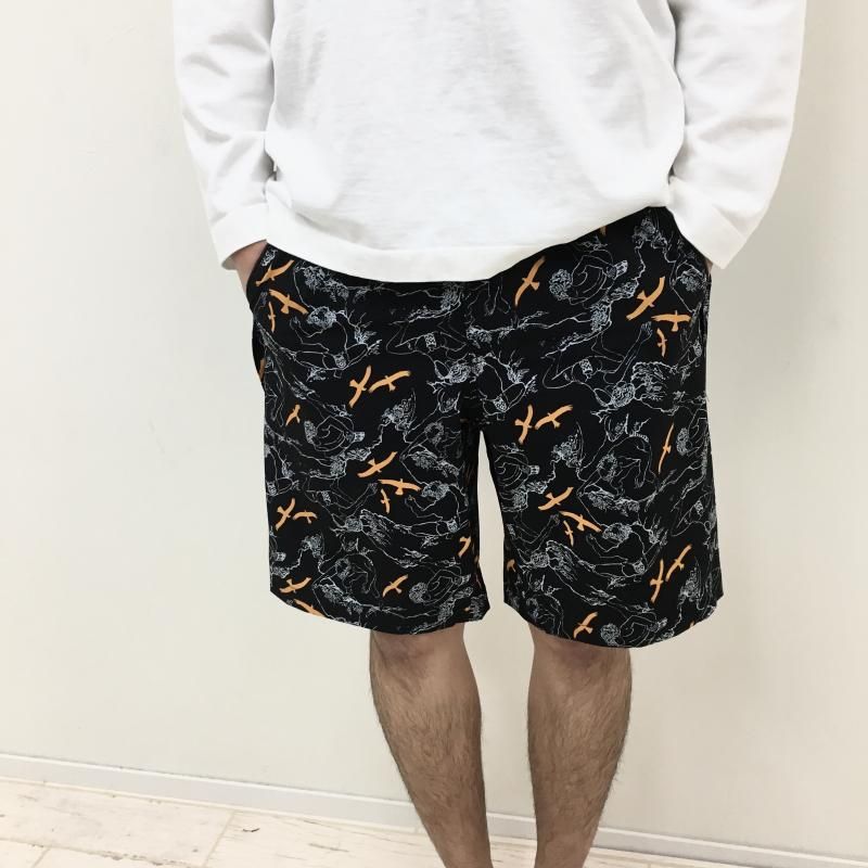  WILD THINGS PRINT DENALI SHORTS(CLIMBER BLACK)