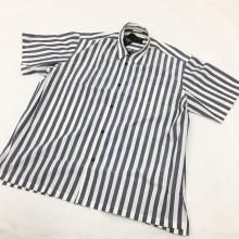  FUJITO FSB S/S Snap Button Shirt(Navy Stripe)