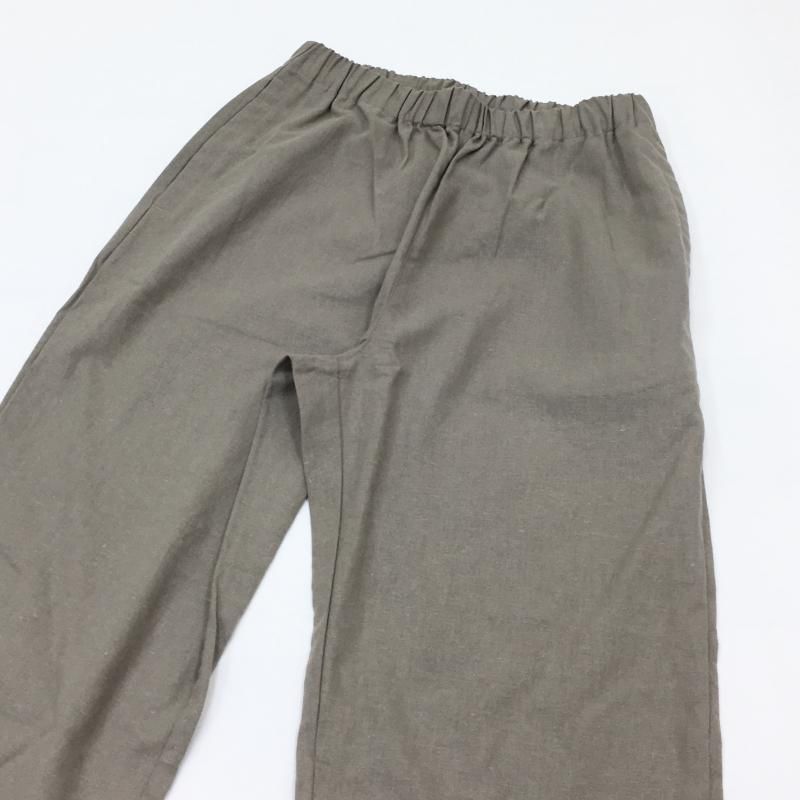  have a good day LINEN PANTS(GREGE)