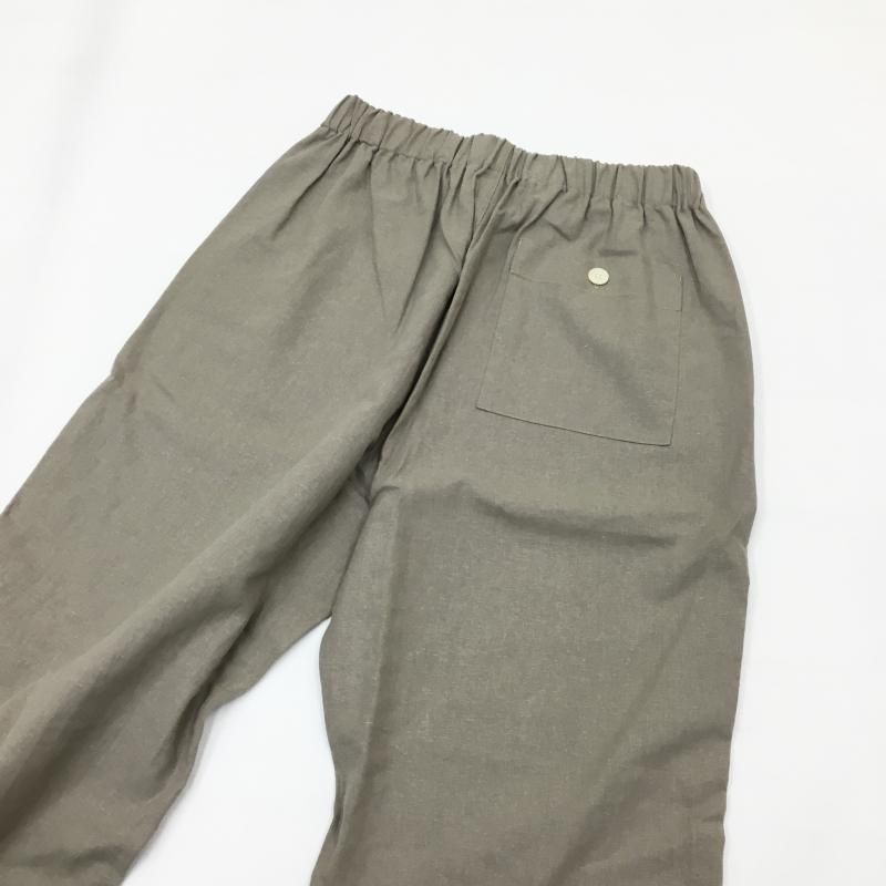  have a good day LINEN PANTS(GREGE)