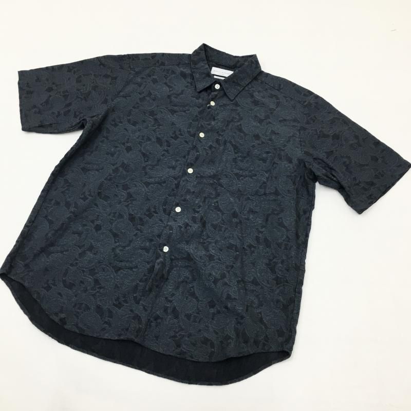  MANUAL ALPHABETBET JACQUARD LOOSE FIT B/C S/S SHT(JACQUARD) 