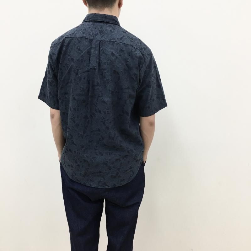  MANUAL ALPHABETBET JACQUARD LOOSE FIT B/C S/S SHT(JACQUARD) 