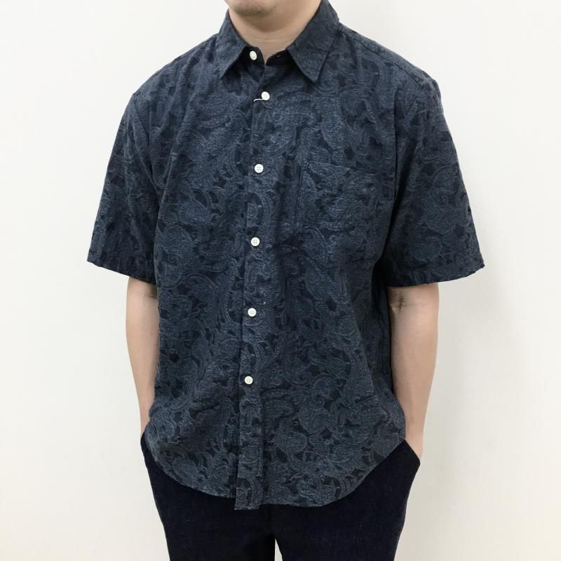  MANUAL ALPHABETBET JACQUARD LOOSE FIT B/C S/S SHT(JACQUARD) 