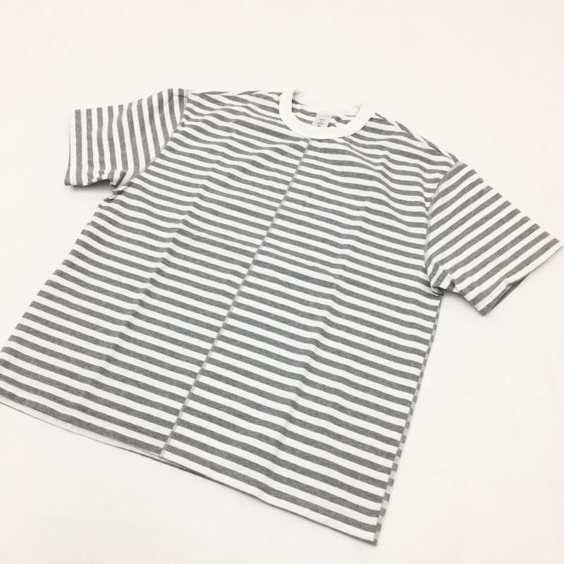  have a good day BORDER FLAT SEAMER TEE(WHITEGRAY)