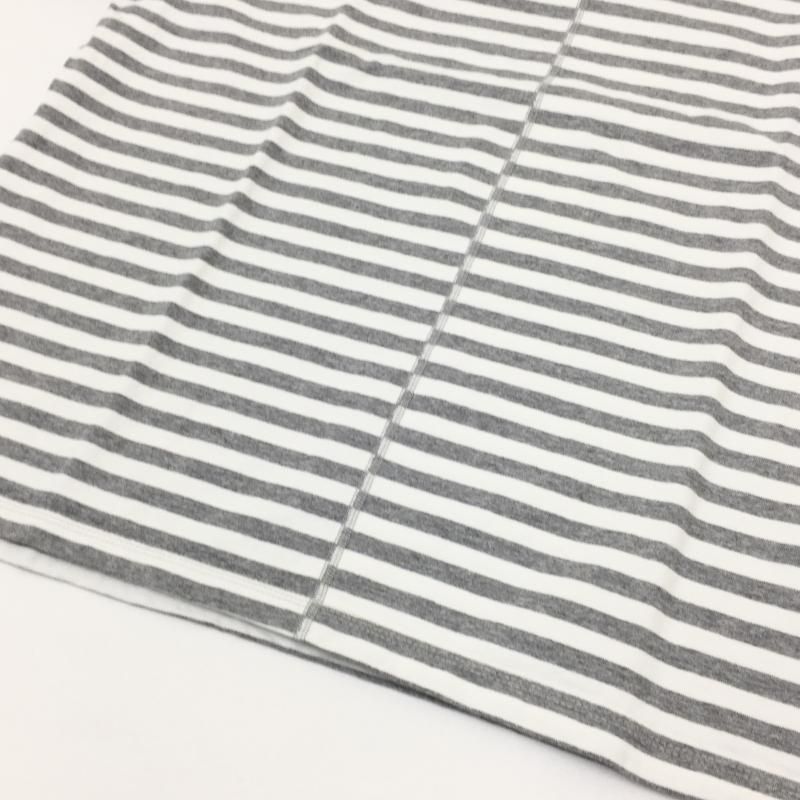  have a good day BORDER FLAT SEAMER TEE(WHITEGRAY)