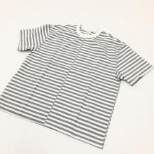  have a good day BORDER FLAT SEAMER TEE(WHITEGRAY)