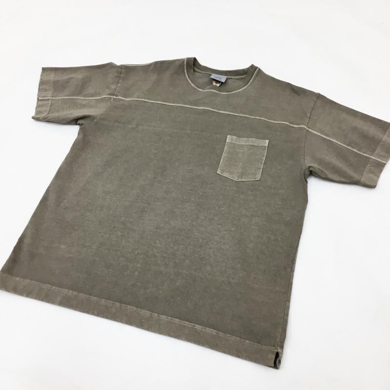  BETTER DENIM JERSEY FOOTBALL T-SHIRT(PIGMENT BEIGE)
